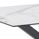 image 5 of Heaven Dining Table with Ceramic White Top 135cm