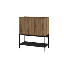 Decortie Amira Compact Sideboard 80cm Whiskey Oak
