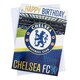 image 4 of Chelsea FC Musical Birthday Card - Blue/White - One Size