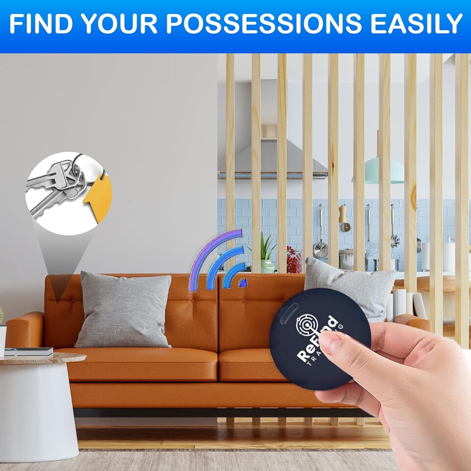 image 1 of R2 Smart Tracker for Android & iPhone Bluetooth 5.0 Samsung GPS AirTag