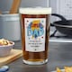 image 2 of Personalised Super Dad Printed Beer Glass Clear