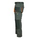 image 3 of ArtMas Grey Orange Work Trousers for Men  Durable Design with Knee Pad Pockets Cargo Storage and Reinforced Seams Size UK28