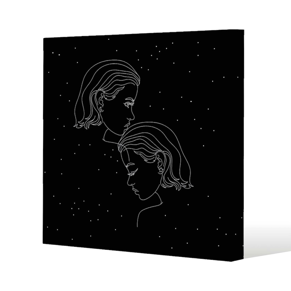 Gemini zodiac sign (canvas) 46 x 46 x 4cm