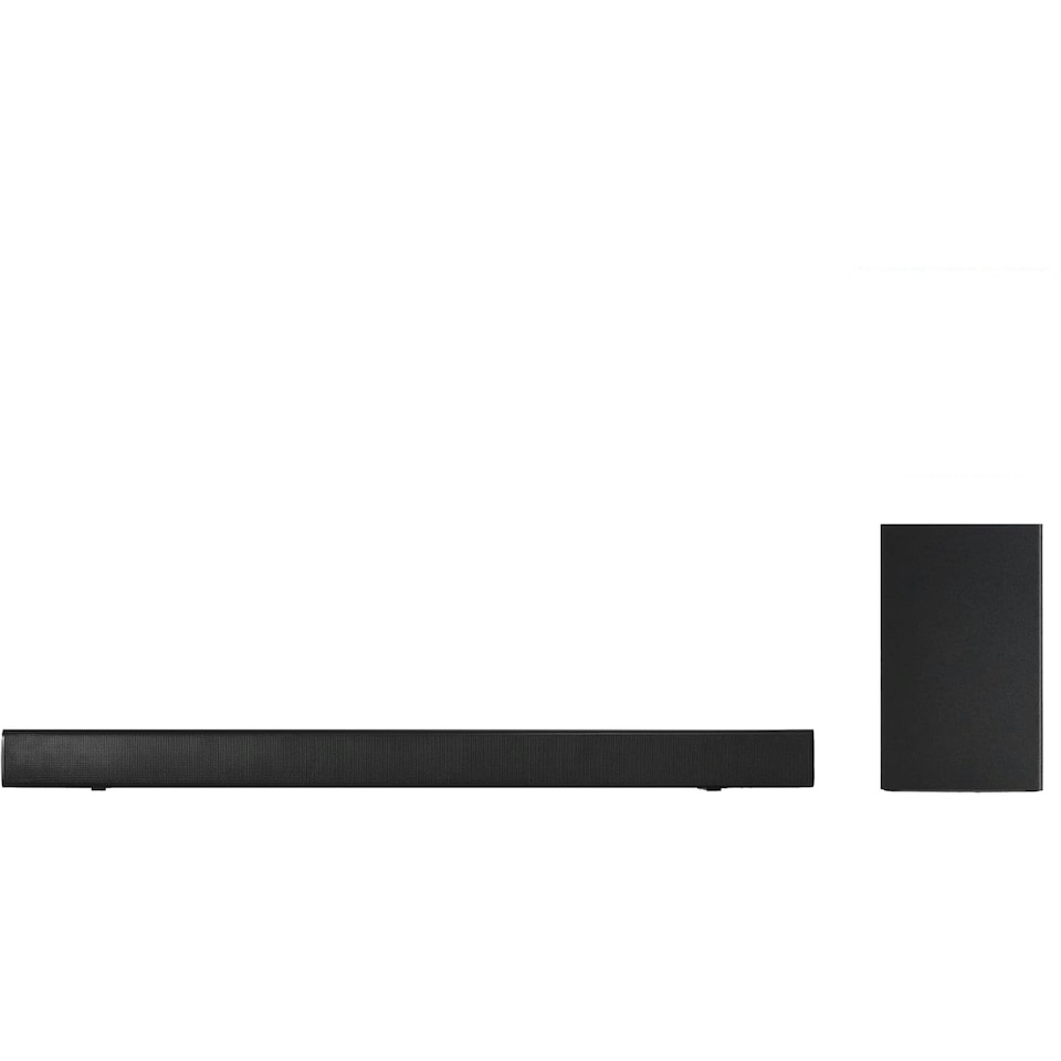 image 1 of Panasonic SC-HTB150EBK Black Slim 2.1 Wireless Compact Soundbar with Wireless Subwoofer