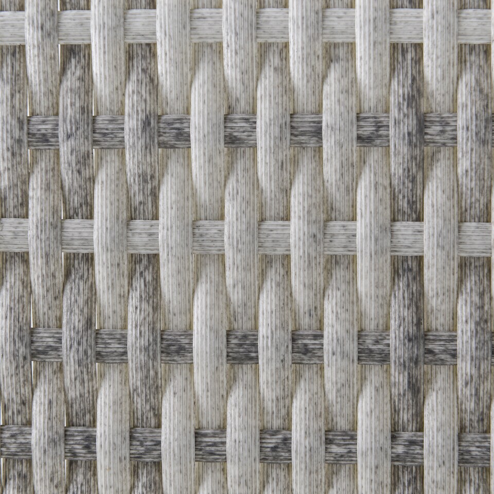 image 1 of Outsunny Single Rattan Garden Chair, PE Wicker Garden Armchair with Cushions, Outdoor Rattan Chair with Armrests and Steel Frame for Conservatory, Porch, Patio, Balcony, Grey