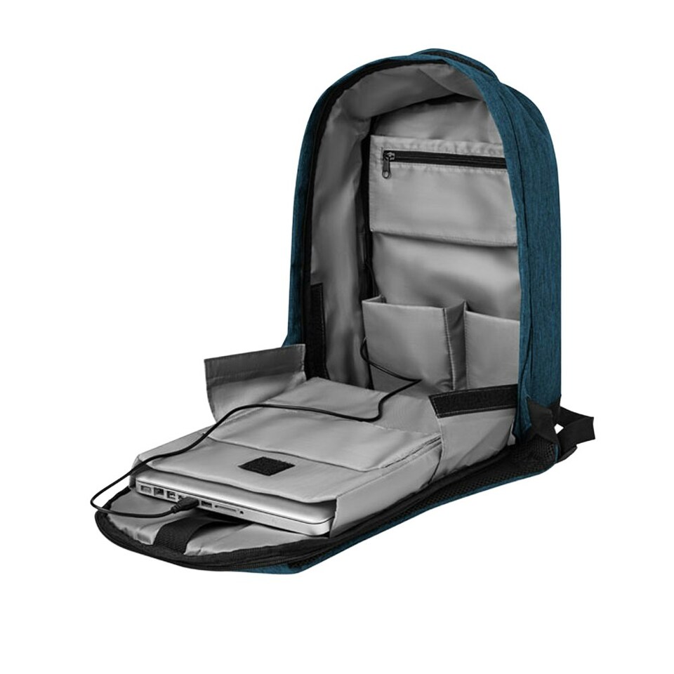image 1 of MidOcean Berlin Two Tone Backpack - Blue - One Size Blue