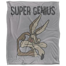 Looney Tunes Super Genius Doodle Blanket - Multicoloured - One Size