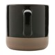 image 2 of XD Collection Glazed Ceramic 360ml Mug - Black - One Size