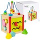 image 5 of boppi Small Wooden Activity Play Box - 6794