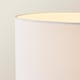 image 5 of ValueLights Christina Gold Palm Leaf Floor Lamp White Shade and Bulb