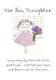 image 1 of For You Daughter Heartfelt Sentimental Verses Keepsake Greeting Card