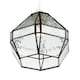 image 3 of Vintage Classic Bronze Pendant Shade with Moroccan and Water Glass Clear