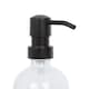 image 4 of Harbour Housewares Glass Soap Dispenser - 500ml - Clear