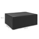 image 7 of Outsunny 235x190x90cm Large Patio Set Outdoor Garden Furniture Cover Black 