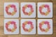 image 2 of Pink & Orange Autumn Reath (Coaster)