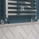 image 2 of Square Chrome Radiator Valve Angled Polished 10mm