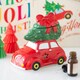 image 4 of Red Car Christmas Tree Oil Burner