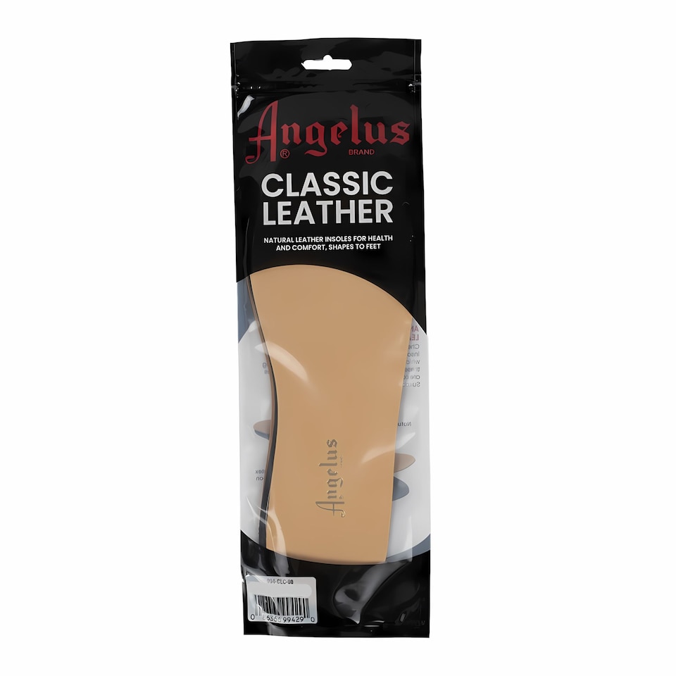 image 1 of Angelus Classic Leather Insoles - Cut to Size Custom Fit Comfort | Brown