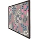 image 3 of Selection of flowers in pink, blue & white (Picutre Frame) Grey | L
