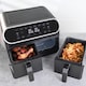 image 8 of Statesman SKAF08017BK Digital Dual Zone Air Fryer, 8 Litre, Black