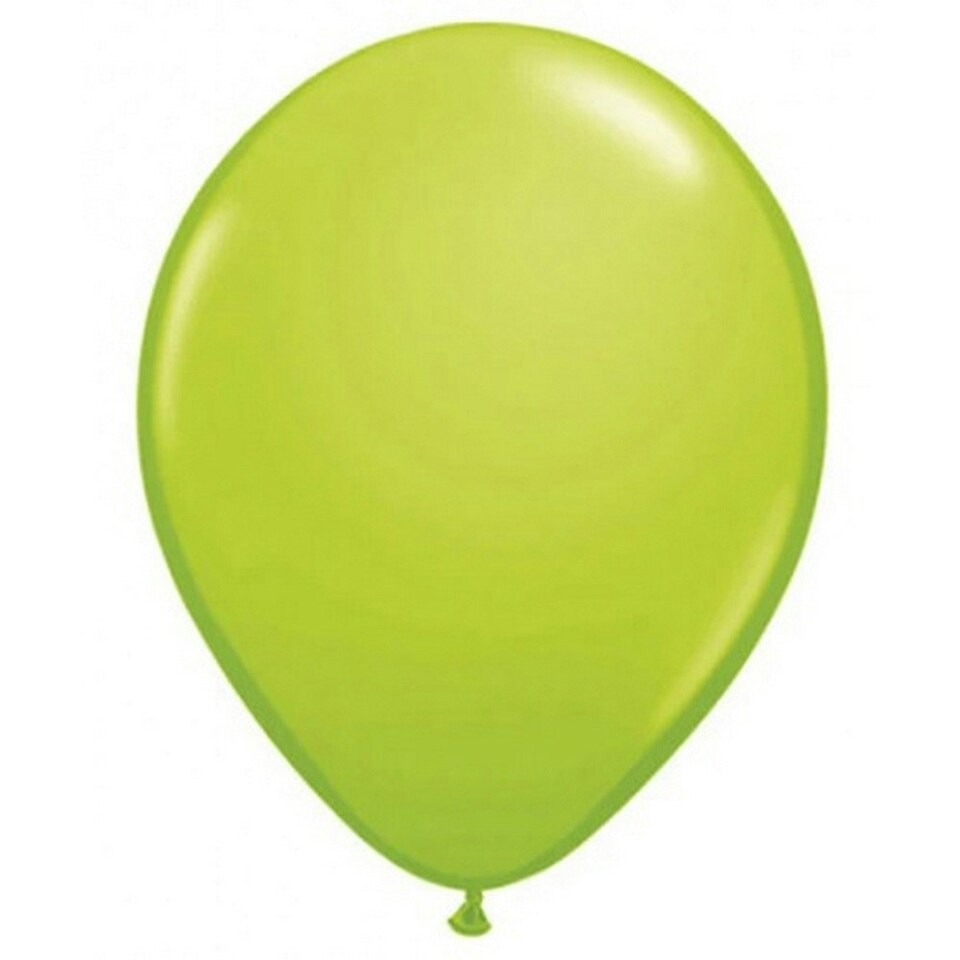 image 1 of Globos Latex Balloons (Pack of 100) - Light Green - One Size