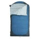 image 2 of Mountain Warehouse Microlite Sleeping Bag with Inner Pocket Two Way Zip Camp Bed Left Handed Zip - Regular Length (200cm) Blue