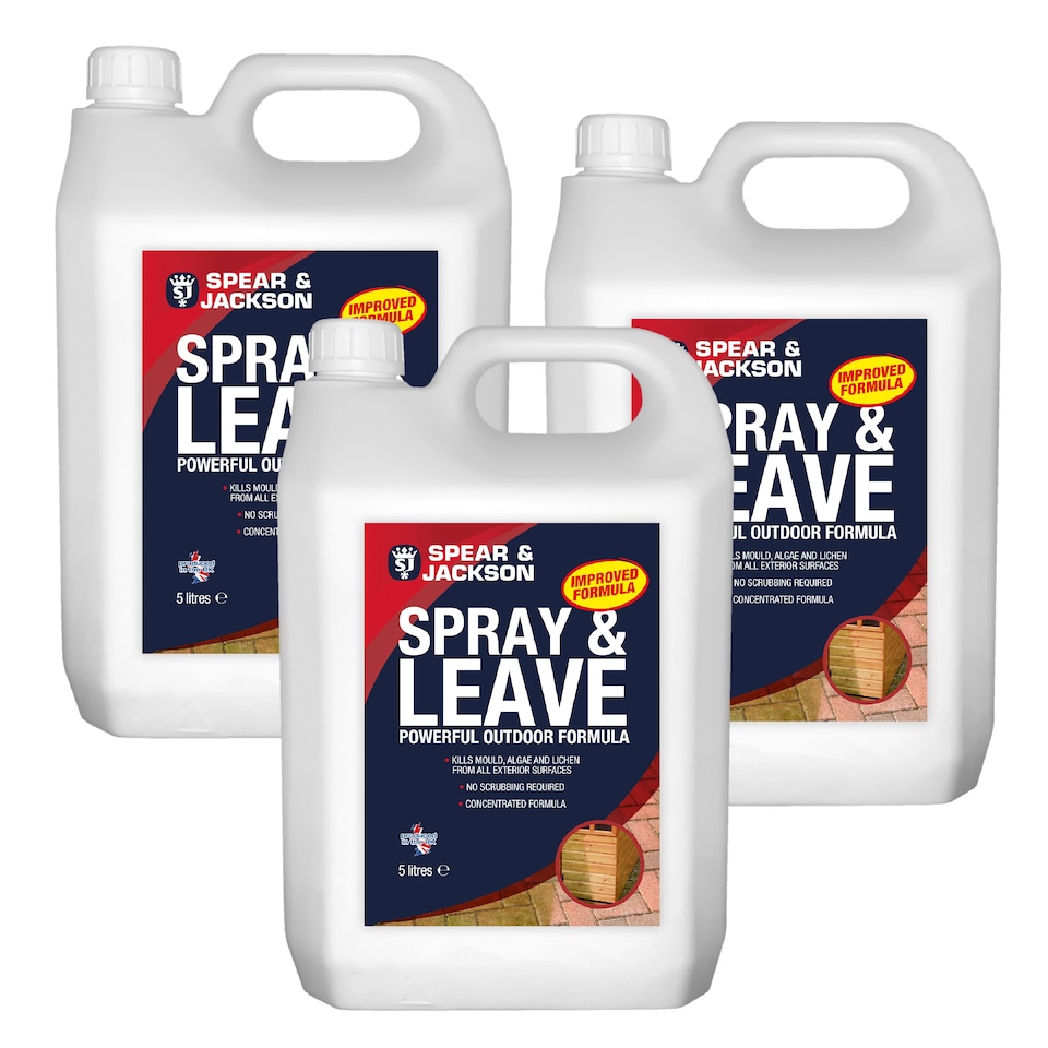 image 1 of Spear & Jackson Spray & Leave - Concentrate 3 x 5L