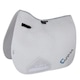 image 1 of ARMA Logo Horse GP Saddlepad - White - 17in - 18in