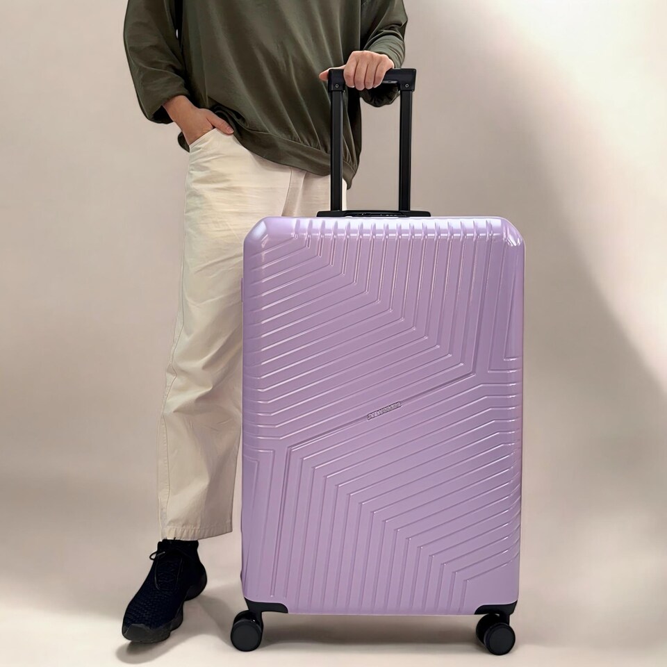 image 1 of 3 Piece Hard Shell Luggage Suitcase Set | 20'/24'/28' Suitcases