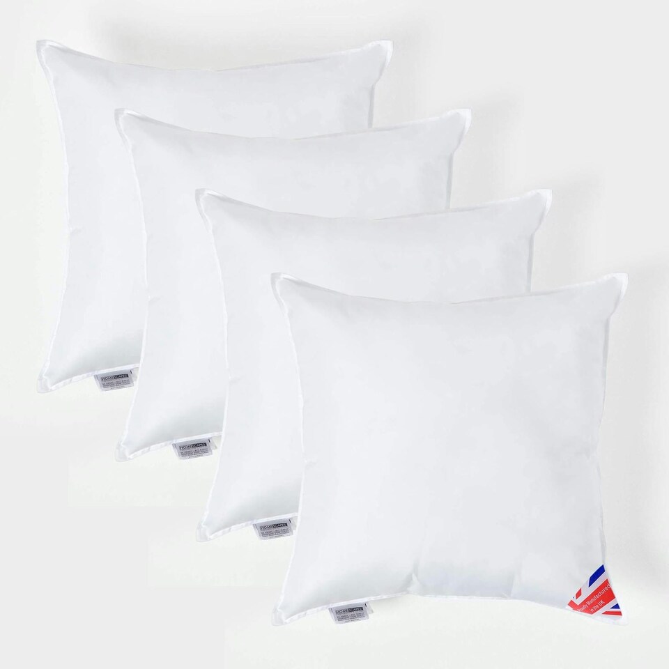 Homescapes - 100% Cotone - percalle Check - Filled grande Homescapes - 100% Cotone - percalle Check - Filled grande
