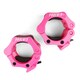 image 1 of Phoenix Fitness Barbell Clamps 2 Inch Pink