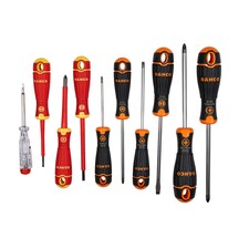 Bahco B219.110 Bahcofit Xl Screwdriver Set, 10 Piece - Multi Colour - One Size