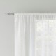 image 2 of Pair of Destiny Gold Metallic Diamond Print Voile Panels 183 cm (72 inch) Rod Pocket Panels for Bedroom and Living Room