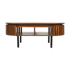 Osburn Mango Wood Rectangular Coffee Table Brown