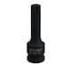 image 4 of T60 Short (53mm) + Long (78mm) Impacted Torx Star Male Bits Sockets 1/2" Drive