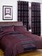 image 5 of New York Polycotton Duvet Cover Set with Pillowcase | Red | Double | 1