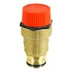image 10 of SPARES2GO Pressure Relief Safety Valve for Baxi Boiler 3 Bar 1/2" BSP Male x Push Fit Brass PRV