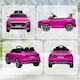 image 9 of AIYAPLAY Audi Q8 E-tron Licensed Electric Car for Kids, 12V Electric Ride on Sportback Design with Remote Control, 4 Suspension Wheels, LED Lights, Music, Horn, for Ages 3-4 - Pink