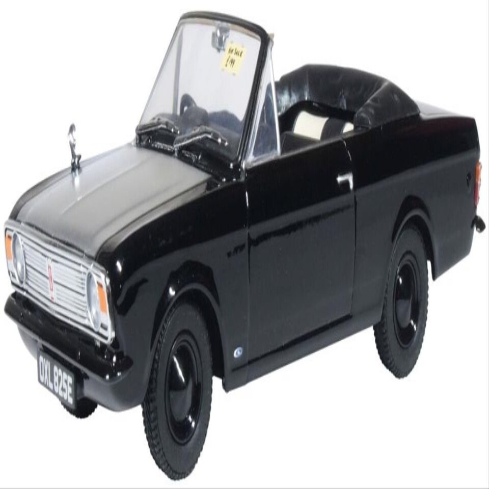 Oxford Diecast Ford Cortina MkII Crayford Convertible Black/White