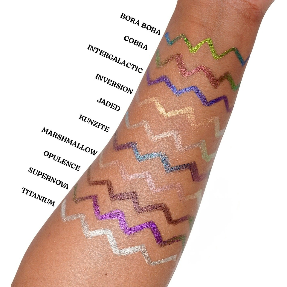 image 1 of Inversion Chroma Pencil - Duochrome Pencil - Glisten Cosmetics Silver
