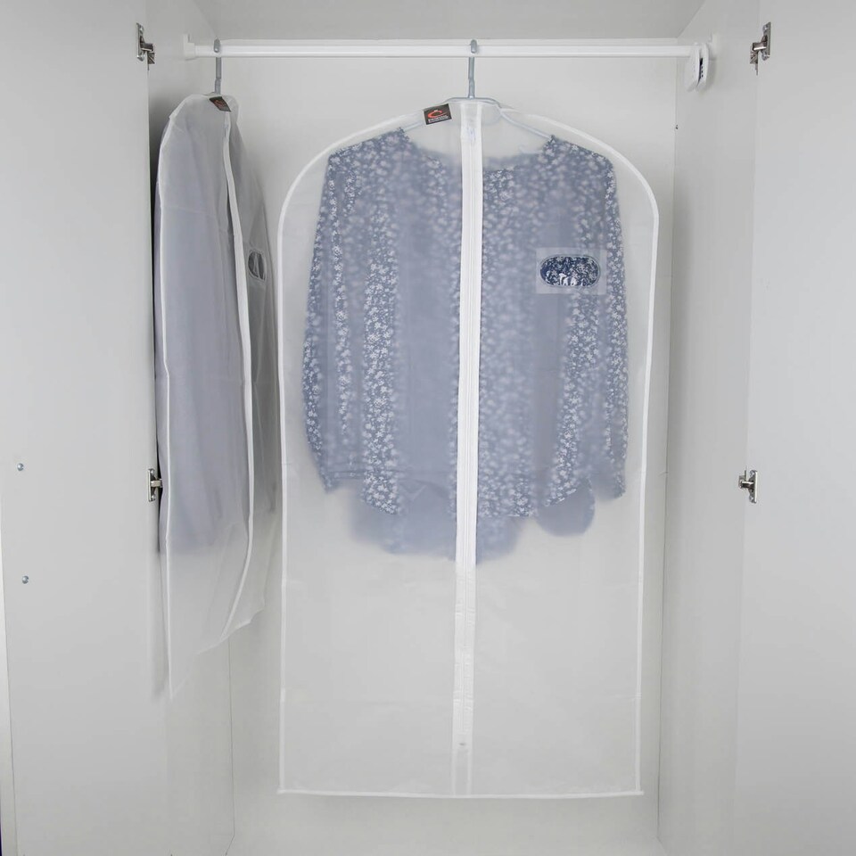 image 1 of 3 x Caraselle Peva Dress Cover Soft Touch Fabric (Approx. 128 x 60cms) Clear