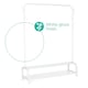 image 4 of Clothing Rail with Shoe Rack White