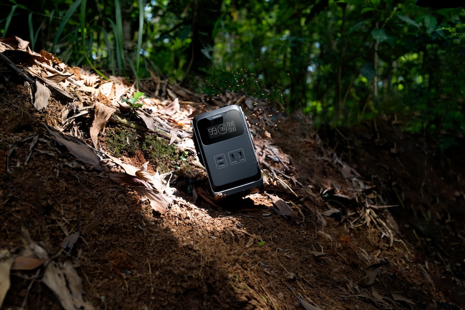 image 1 of EcoFlow TRAIL 200 DC Portable Power Station with 192Wh capacity