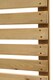 image 5 of Living and Home Garden Wood Fence Gate | Brown