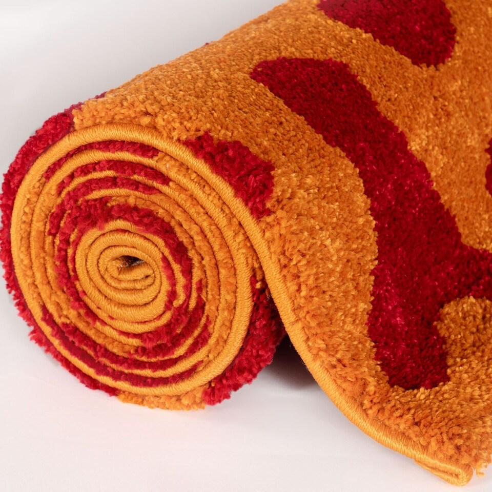 image 1 of The Rugs Joli Collection Abstract Pattern Soft and Dense Pile Living Room and Bedroom Floor Rug