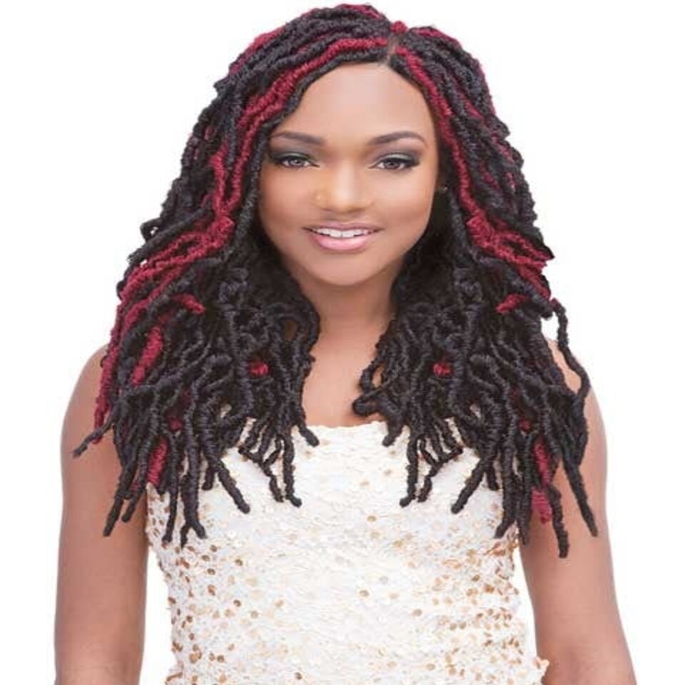 Janet Collection 2 X Mambo Syn Natural Born Locs Multi | 4 | 18 inch