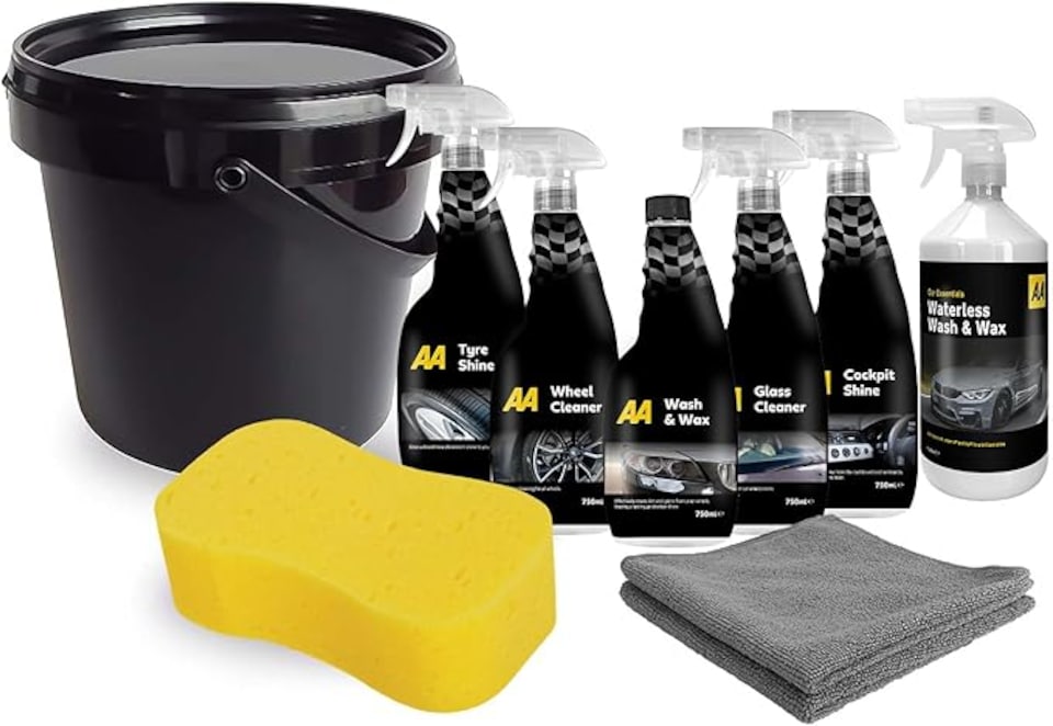 AA Full Car Cleaning Kit with 10L Bucket