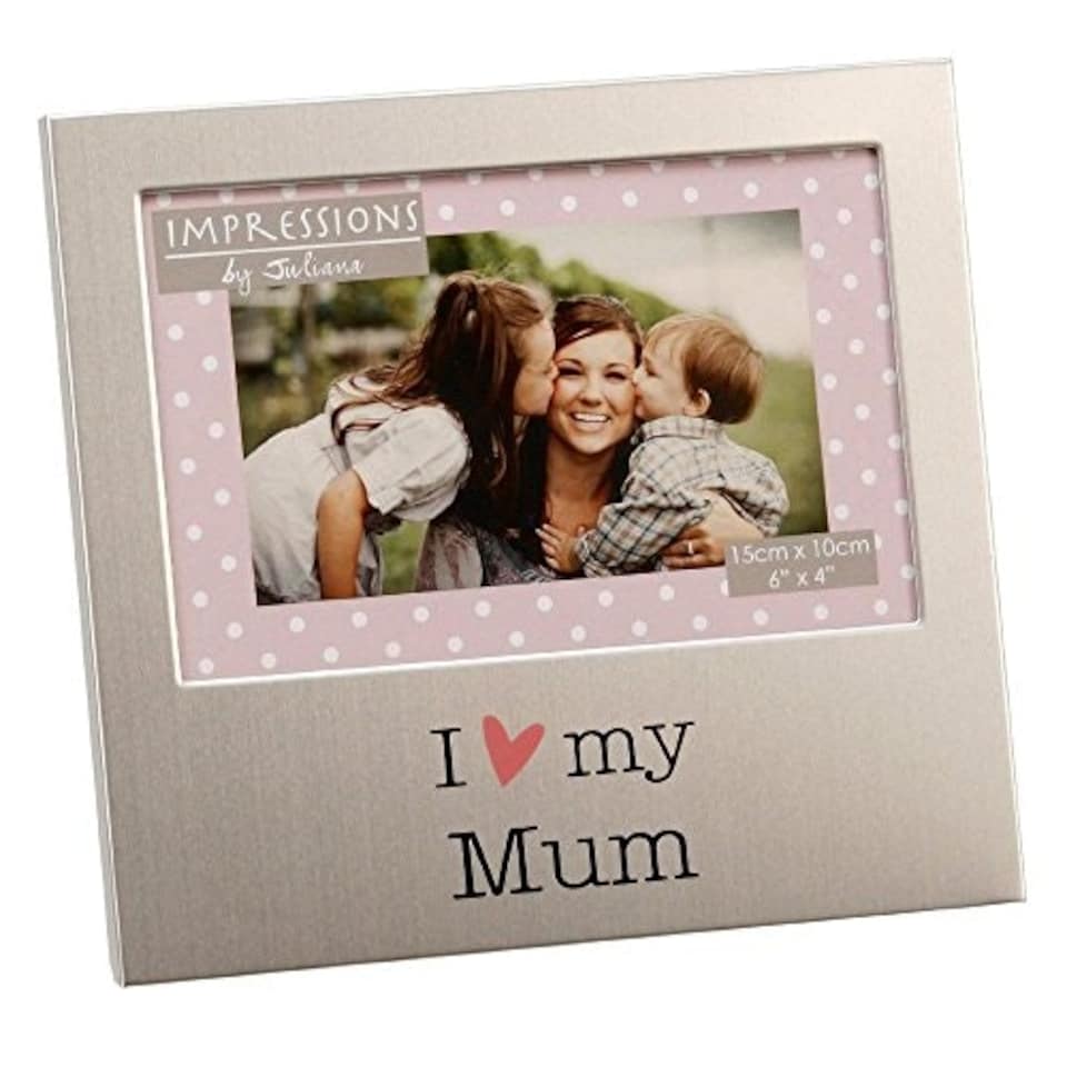 image 1 of I Love My Mum 6" x 4" Aluminium Frame