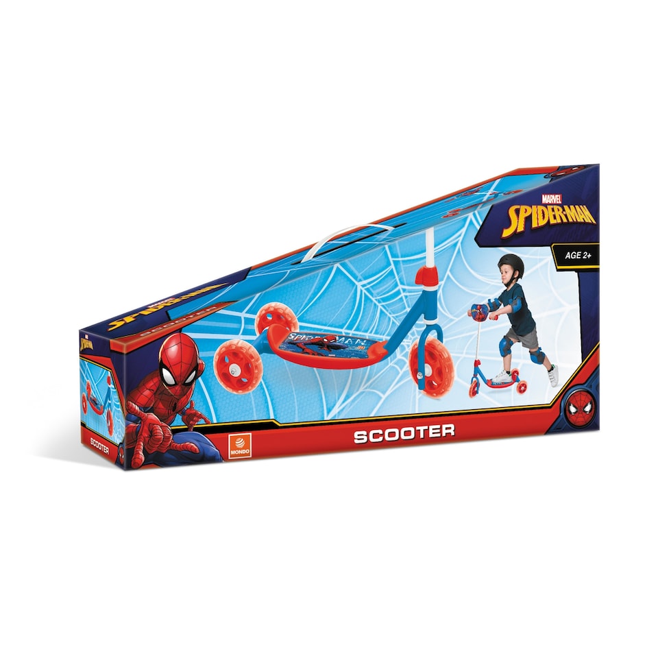 image 1 of Marvel Spider-Man 3-Wheel Scooter