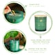 image 2 of Nicola Spring Soy Wax Scented Candle - 130g - Sage & Seasalt | Green | Green